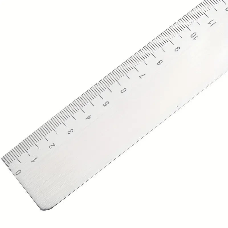Professional Cake Leveler with Built-in Ruler - Heavy-Duty Stainless steel (420) - Dual Measurement Markings - for 8" & 10" Cakes - Baking, Decorating, Frosting, Smoothing - Ideal for Home & Professional Bakers - Easy-Clean Design, Cake Baking Supplies