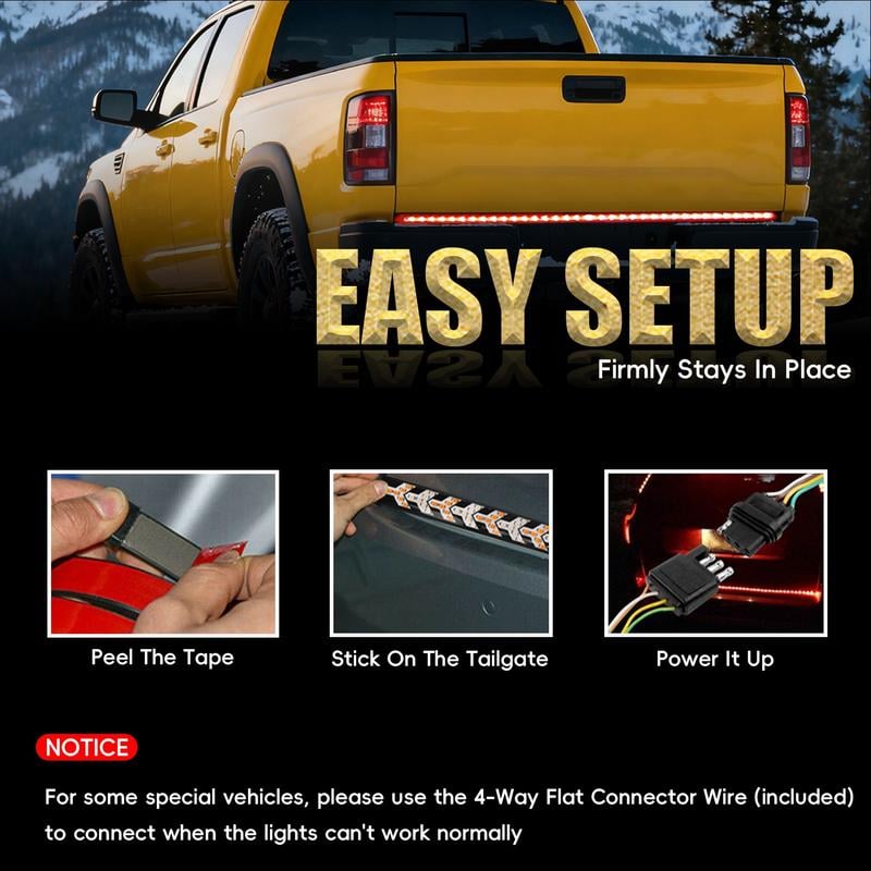🔥Last Day 60% OFF🔥 LED Tailgate Light Bar Strip