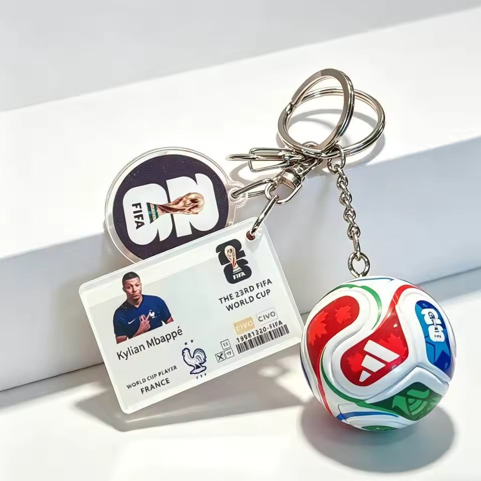 World Cup Legend Card Charm